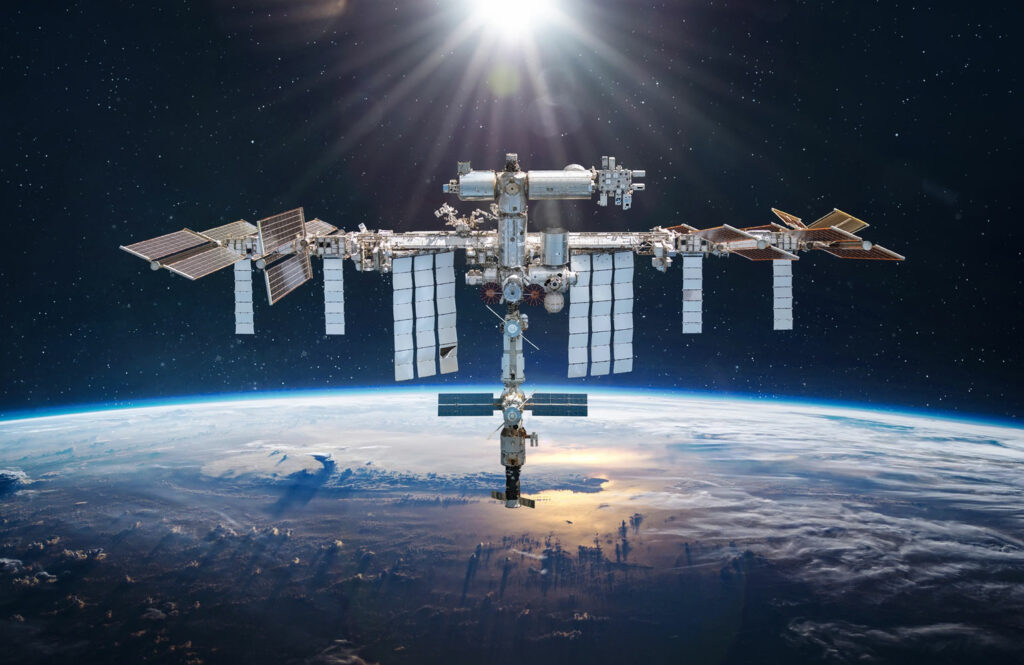 International Space Station (ISS) in space.